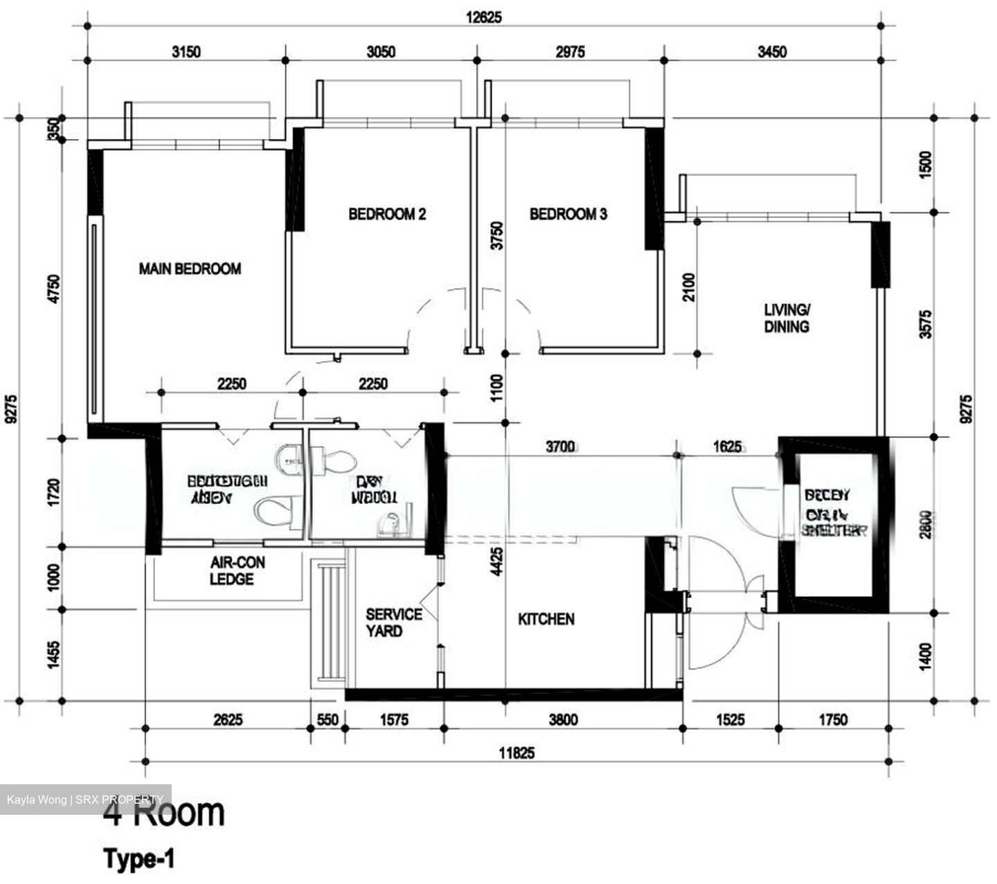 Blk 112A Alkaff Oasis (Toa Payoh), HDB 4 Rooms #561644901